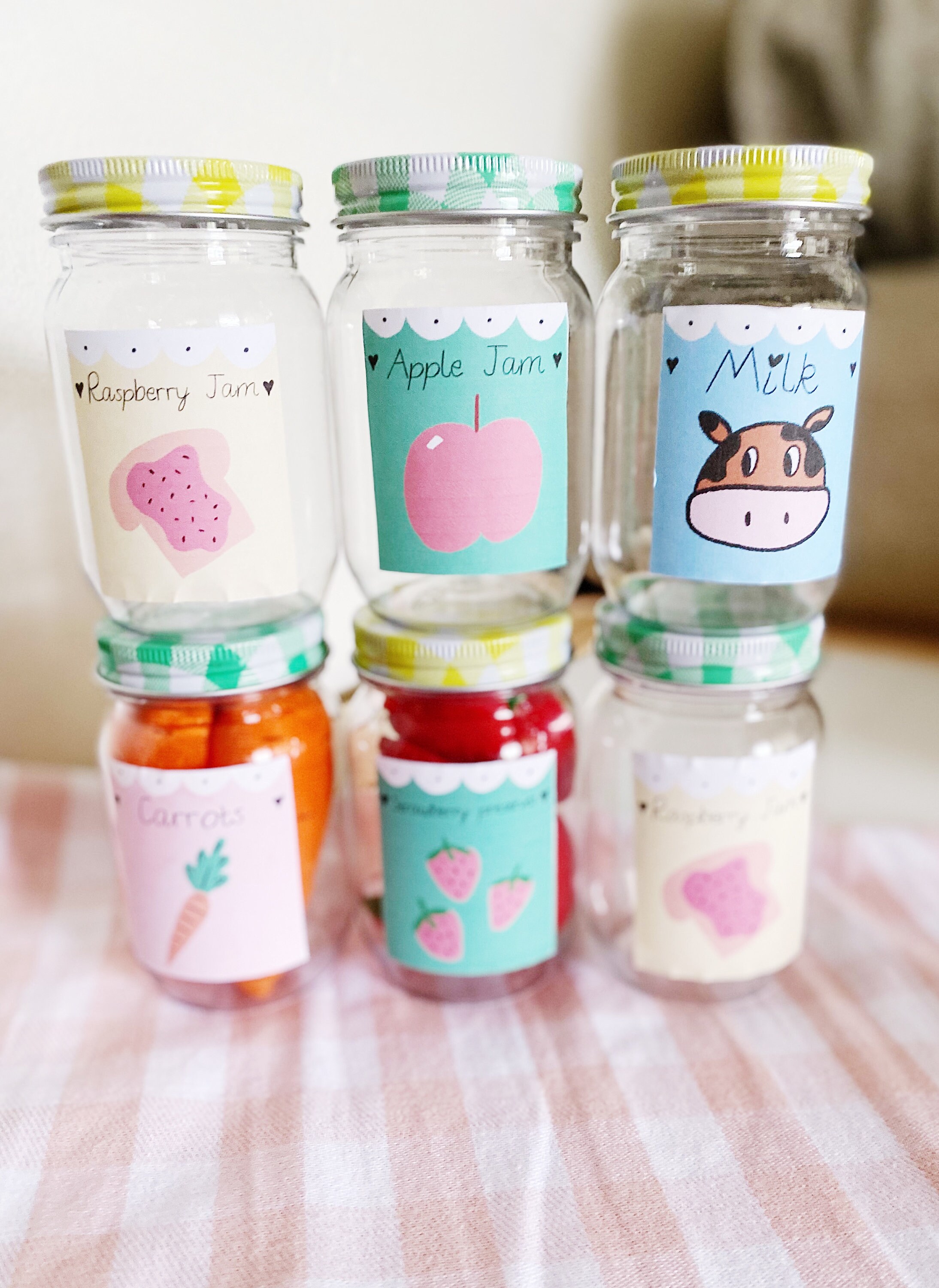 Play Kitchen Jar Labels Dramatic Play Children's Digital Download ...
