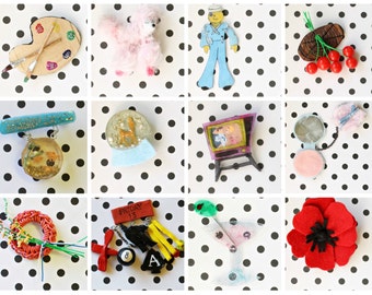 E-Book Pins for Pin-Ups: DIY Brooches for Retro Girls