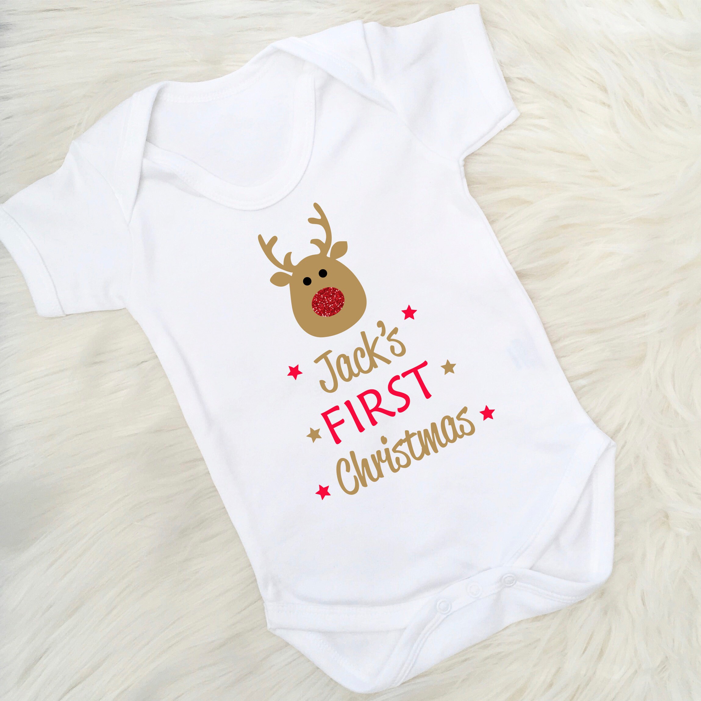 personalised my first christmas