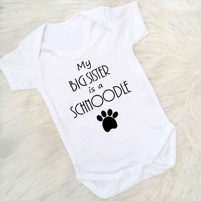 big sister baby vest