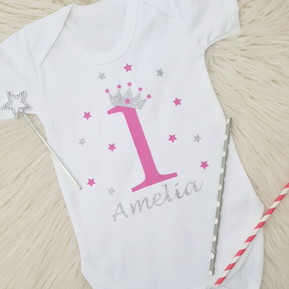 1st birthday vest girl
