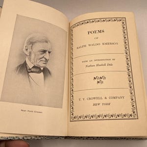 Poemas de Ralph Waldo Emerson. T.Y. Crowell & Company, Nueva York (1899). Relieve. imagen 9