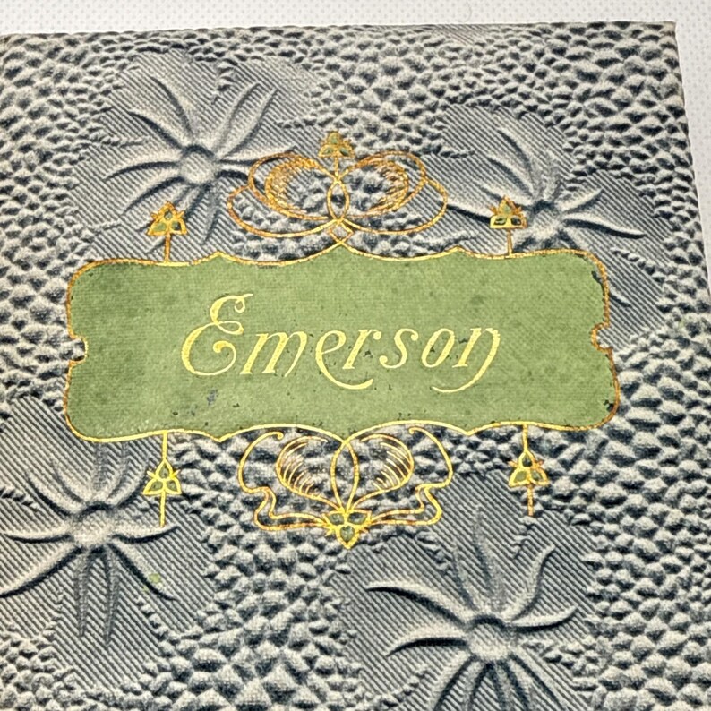 Poemas de Ralph Waldo Emerson. T.Y. Crowell & Company, Nueva York (1899). Relieve. imagen 3