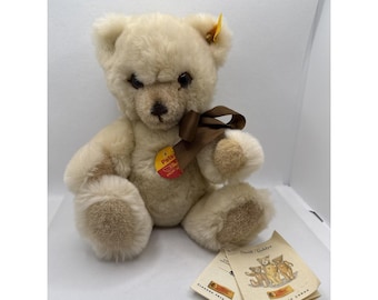 Steiff Teddy Bear Plush 25” Brown West Germany 0320/65 - Etsy