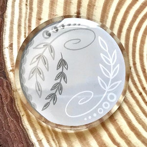 Full Moon Magnet: Celestial Cottagecore Night Sky Decor