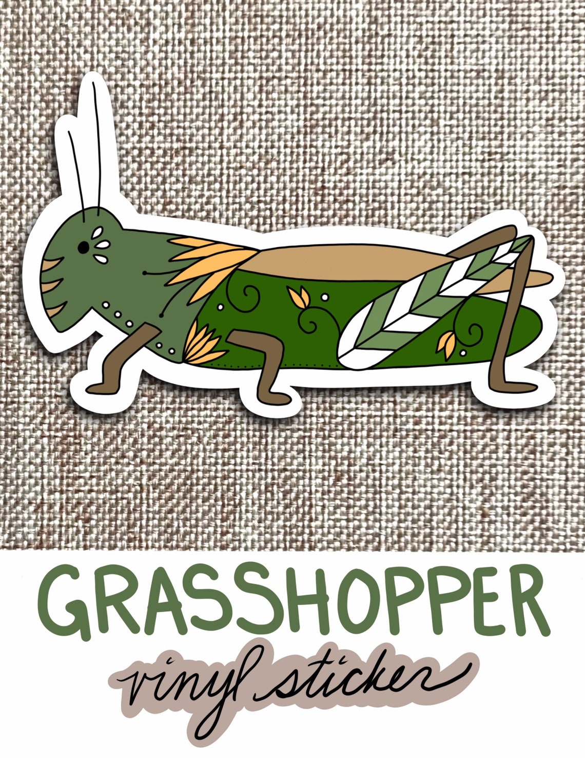 Sticker Insect Waterproof Sticker Bug Waterproof Etsy