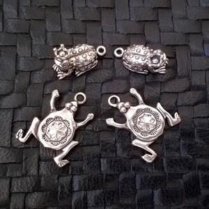 925 Silver Frog Locket Frog Urn Locket Frog Urn Necklace