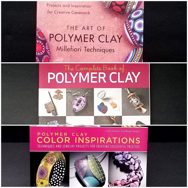 Polymer Clay Books Choice, Millefiori Techniques Donna Kato, Complete Book of Polymer Clay Color Inspirations, Craft & Project Books, Hobby