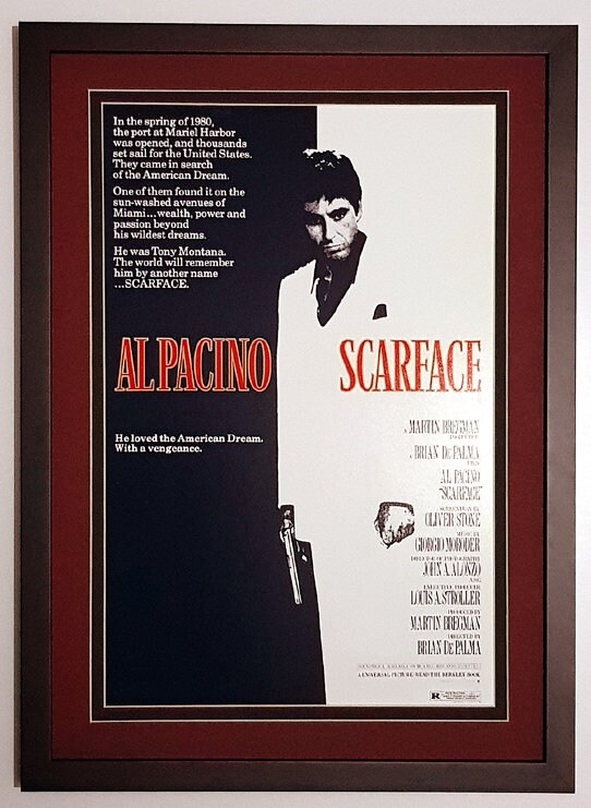 Amazon.co.jp: 映画シリーズポスターScarfaceスカーフェイス