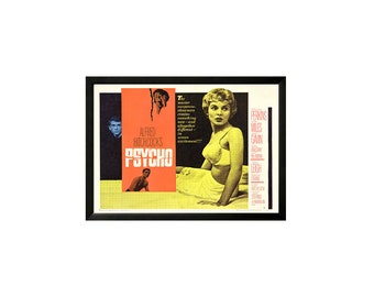 Psycho Movie Poster Finest Quality Framing