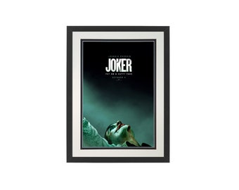 Beautiful Joker Movie Poster Framed Highest Quality