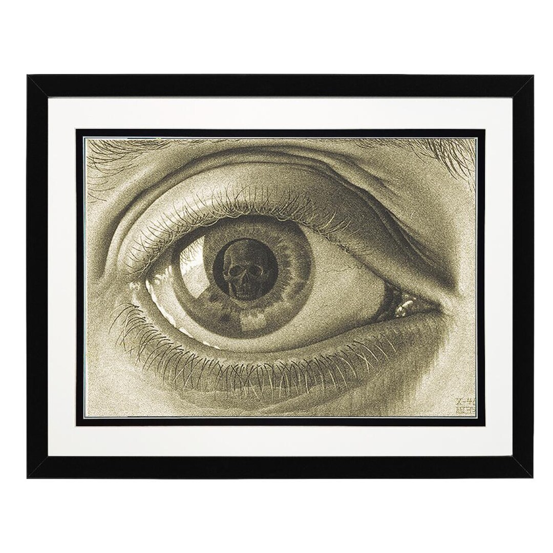 MC Escher EYE 1946 Art Print Framed - Etsy