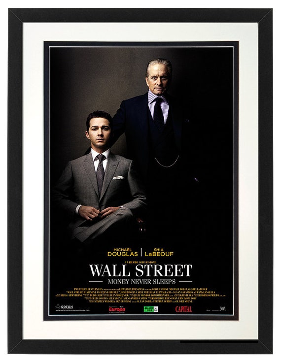 Wall Street Money Never Sleeps Poster wall-street-money-never-sleeps-poster