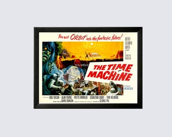 Time Machine Poster - Etsy