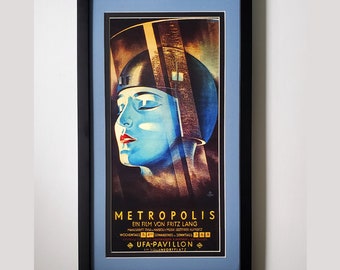 Framed Metropolis Movie Poster
