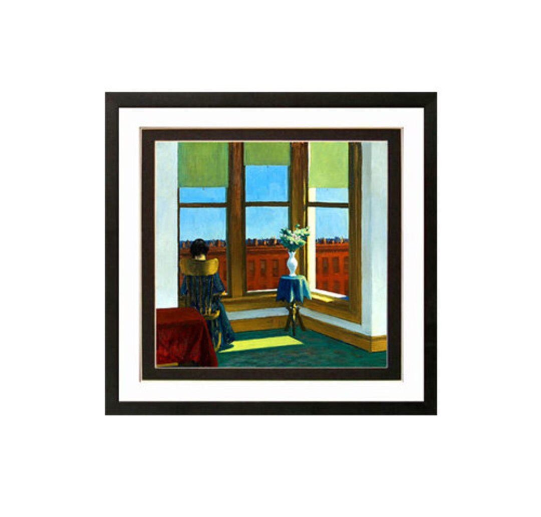 Edward Hopper Art Print Framed Etsy