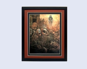 Beksinski Art Print Poster Grim Reaper