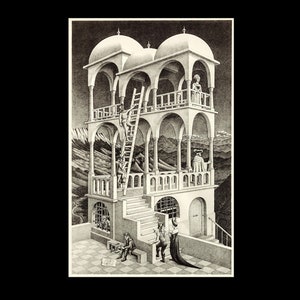 MC Escher Poster Print