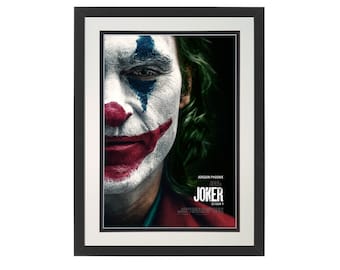 Magnificent Joker Movie Poster Framed Highest Quality