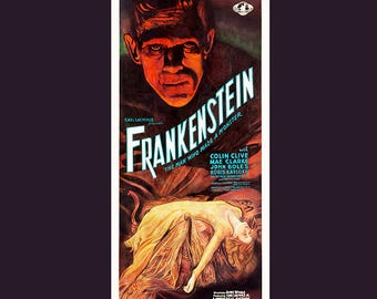 Frankenstein Movie Poster 1931 Finest Quality Many Sizes Available