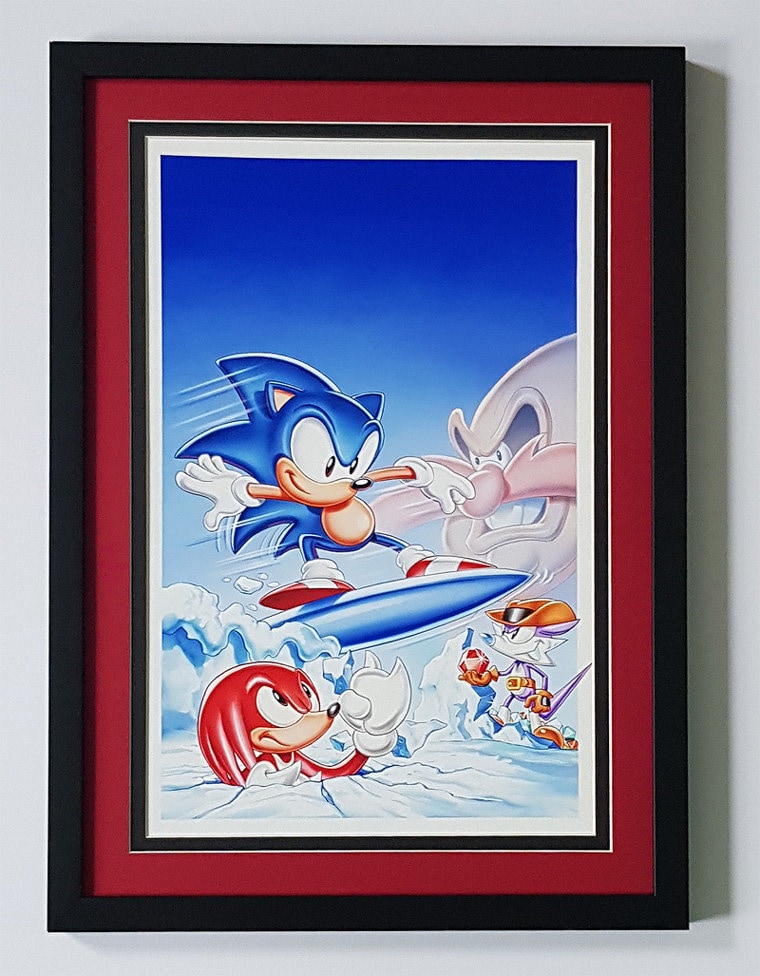 SONIC THE HEDGEHOG 11x17 Original Promo Movie Poster 2020 REGAL LE, The  Cinema Collection