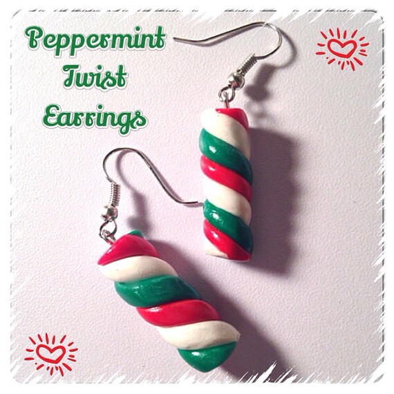 Peppermint Twist Earrings Peppermint Twist Earrings