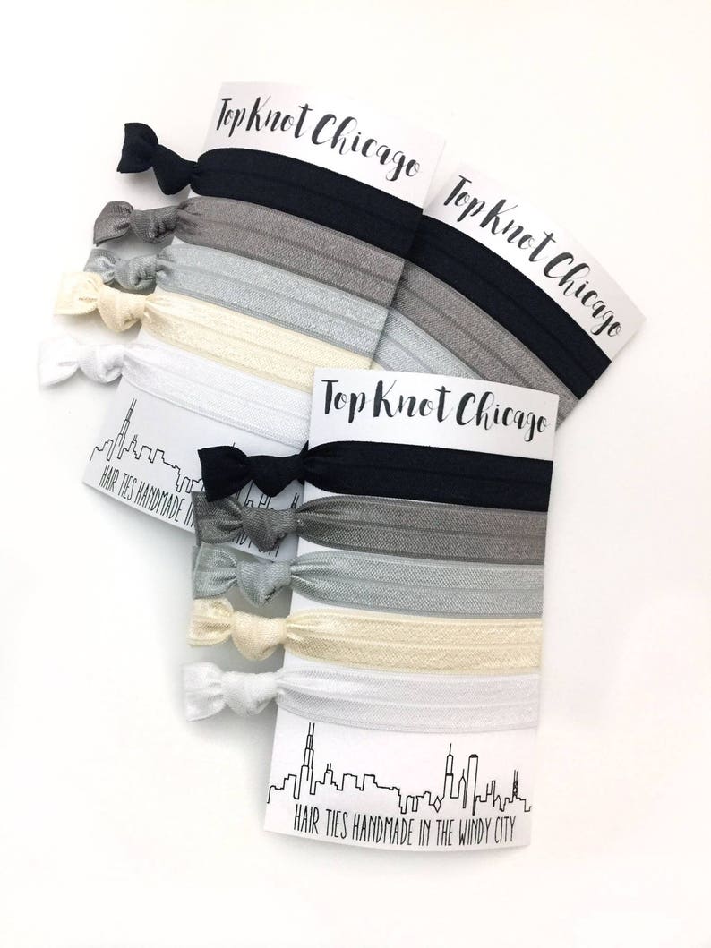 Womens Hair Accessories Elastic Hair Ties Ribbon Hair Ties Etsy