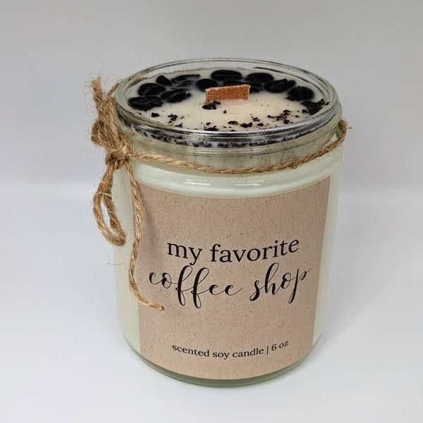 Coffee Candle | Coffee Lover Gift | Mother's Day Gift Candle | Gift for Mom