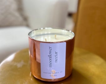 Scented Soy Candle | Moonflower Nectar | Nontoxic Candle