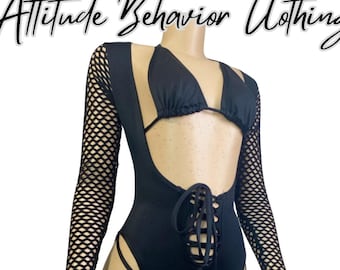 One-of-a-Kind Cheeky Cut Out Romper – Stage & Nightlife Wear
