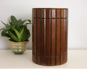 Vintage Trash Can Etsy