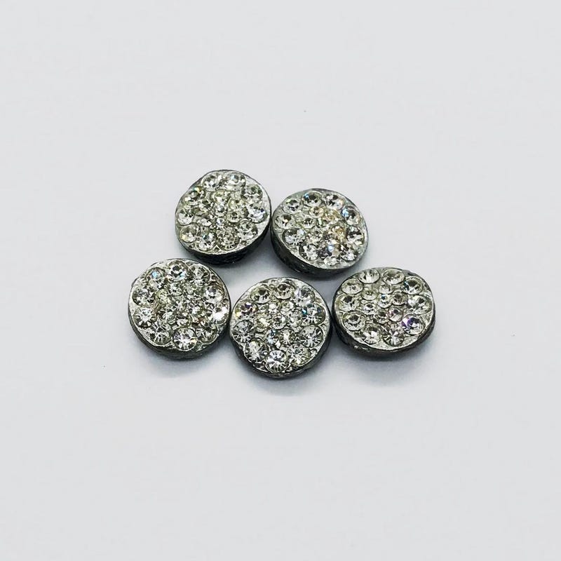 Rhinestone Buttons - Etsy