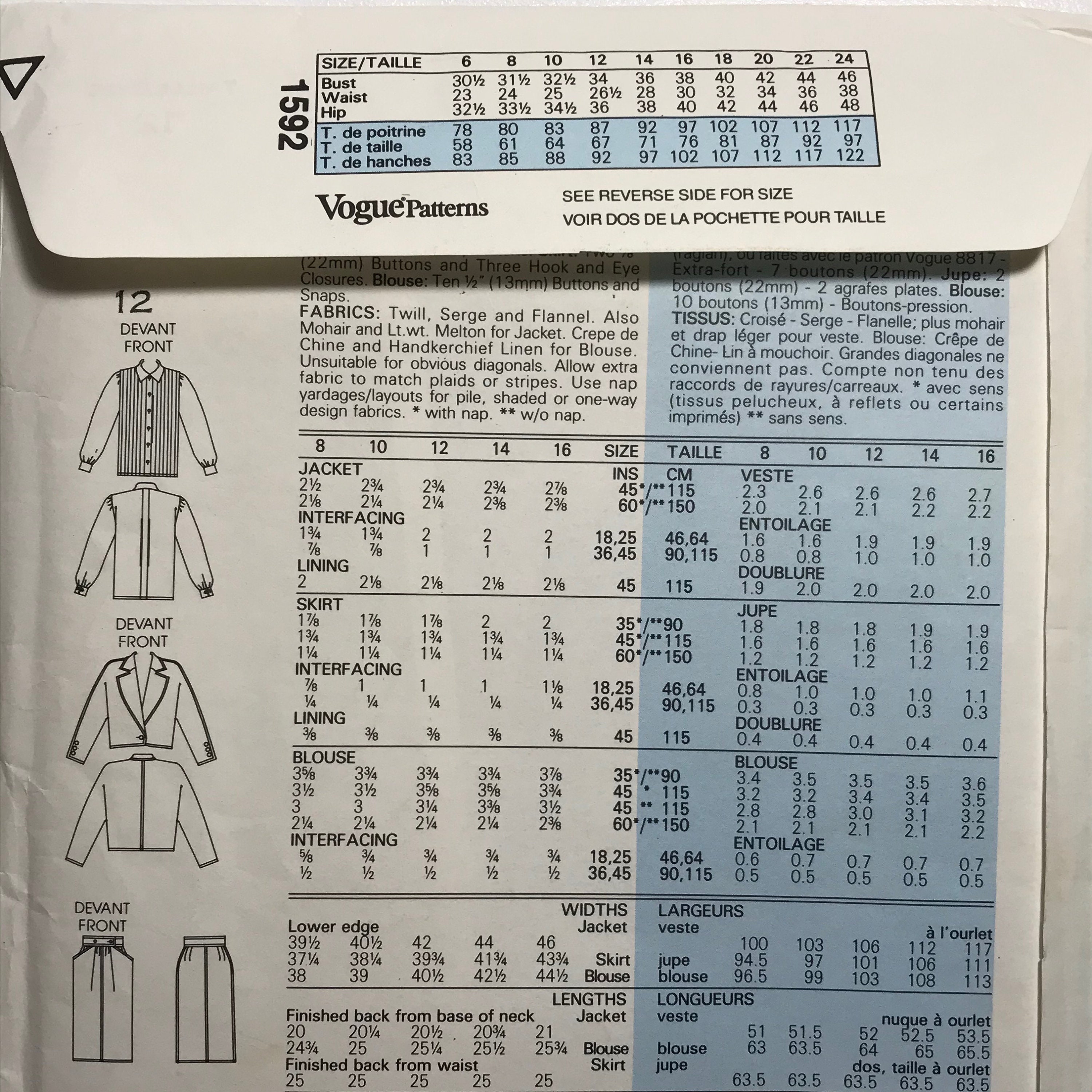 oscar de la renta size guide