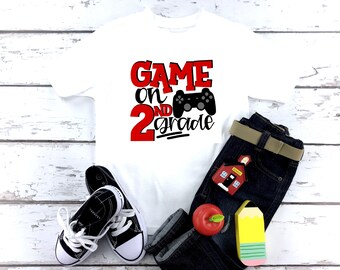Custom Party Shop Girls 2nd Grade Got Cuter School T-Shirt