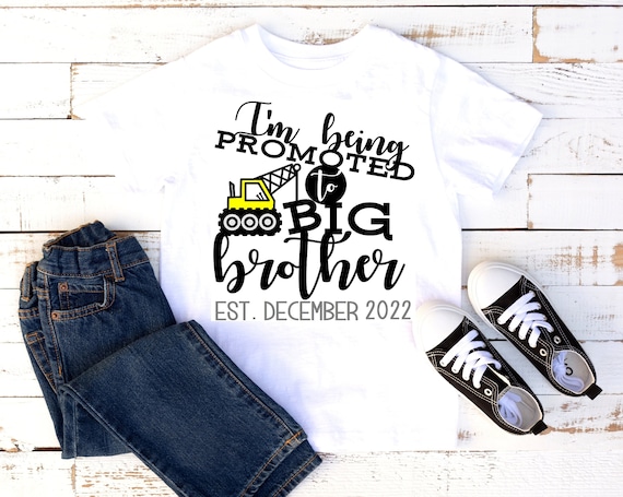 Being promoted to big brother shirt deals