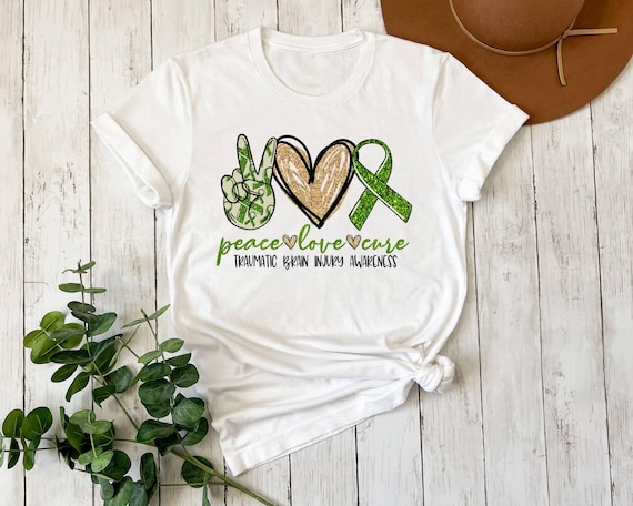 Traumatic Brain Injury Awareness T Shirt Tbi Awareness Shirt Traumatic Brain Injury Awareness T Shirt Tbi Awareness Shirt