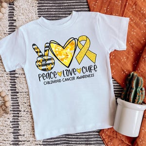 Childhood Cancer Awareness Shirt | Kids with cancer | Children with cancer | T-Shirt One Piece Bodysuit