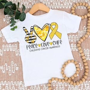 Childhood Cancer Awareness Shirt | Kids with cancer | Children with cancer | T-Shirt One Piece Bodysuit