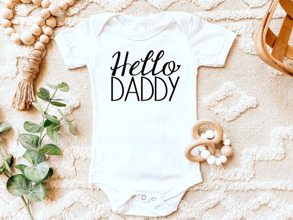 baby boy shirts about daddy