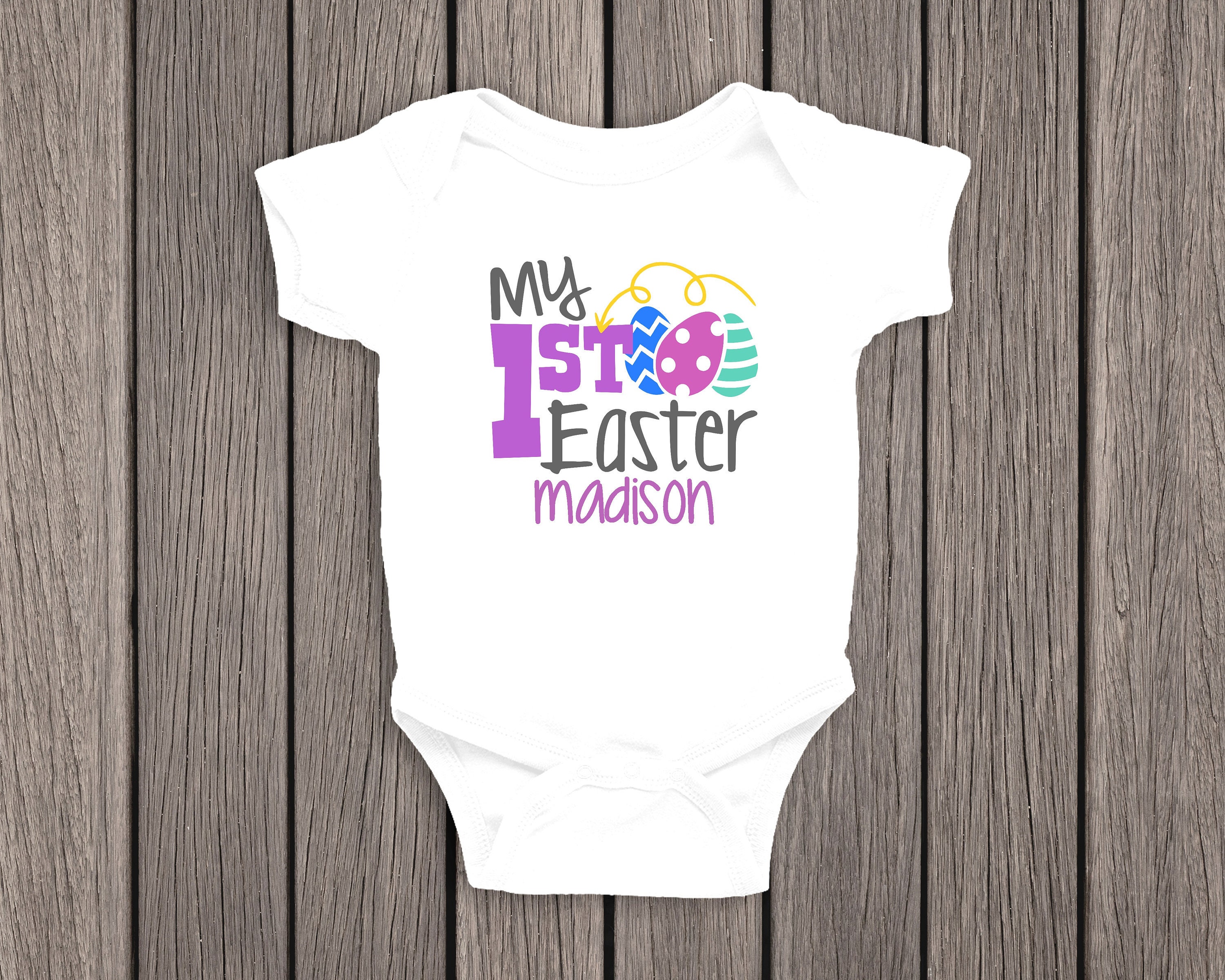 My 1st Easter shirt Baby's First Easter TShirt One Etsy