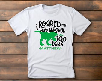 I Roared My Way Through Kindergarten Shirt Graduation Shirt I Roared My Way Through Kindergarten Shirt Graduation Shirt