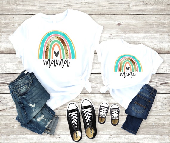 Camiseta mama y niña sale