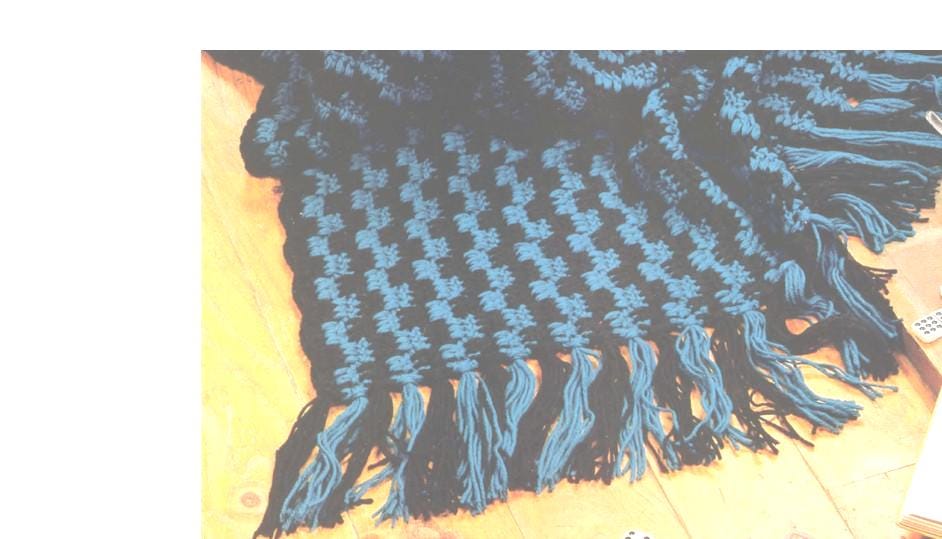 Vintage Crochet Pattern Buffo Check Afghan PDF Instant Digital Download ...