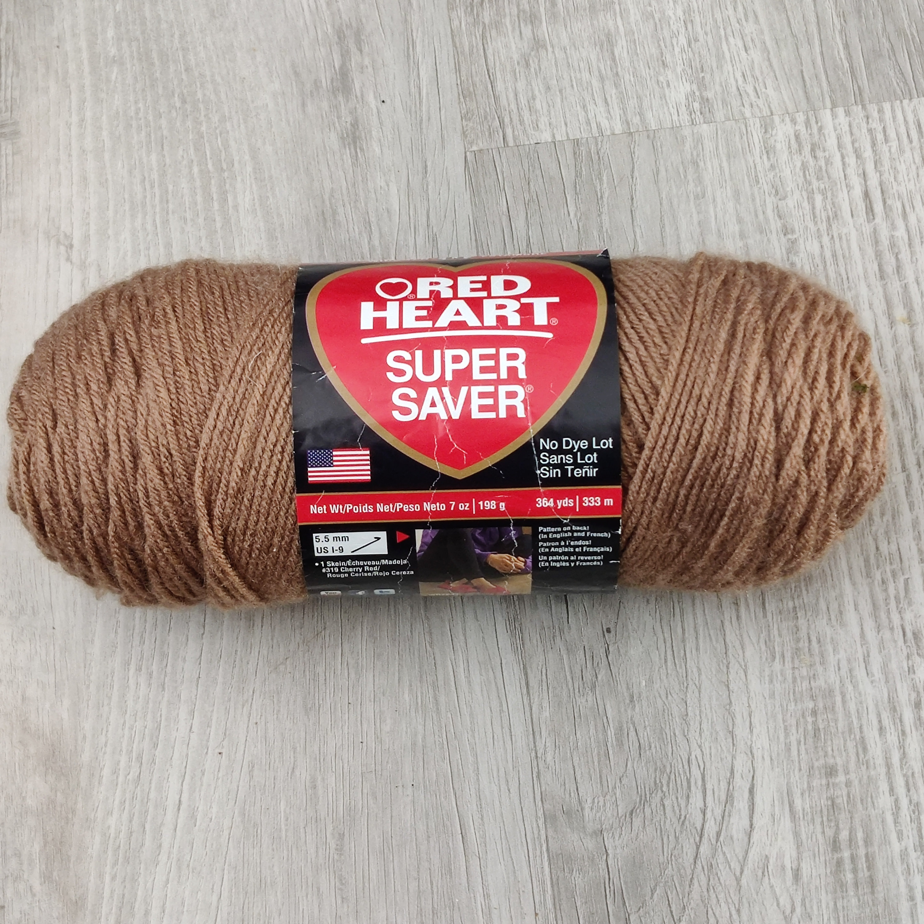 RED HEART Super Saver Acrylic Medium Weight Worsted Yarn 7 Oz 364 Yds Skein  Crochet Knitting Destash Yarn 