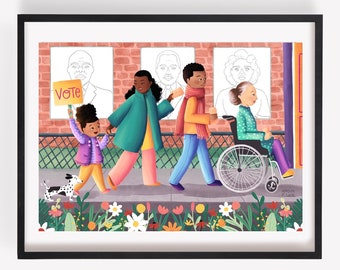 Community Vote Print/Poster (Unframed)
