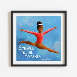 Simone Biles Print (Unframed)