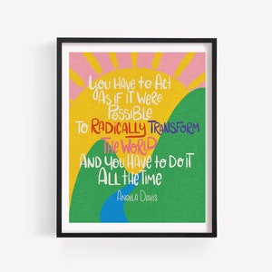 Radically Transform the World (Main) Print/Poster (Unframed)