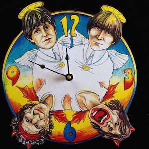The Good, the Bad , and the It's All Rock and Roll Clock image 1