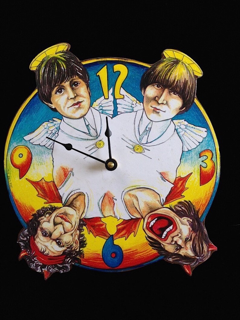 The Good, the Bad , and the It's All Rock and Roll Clock image 1