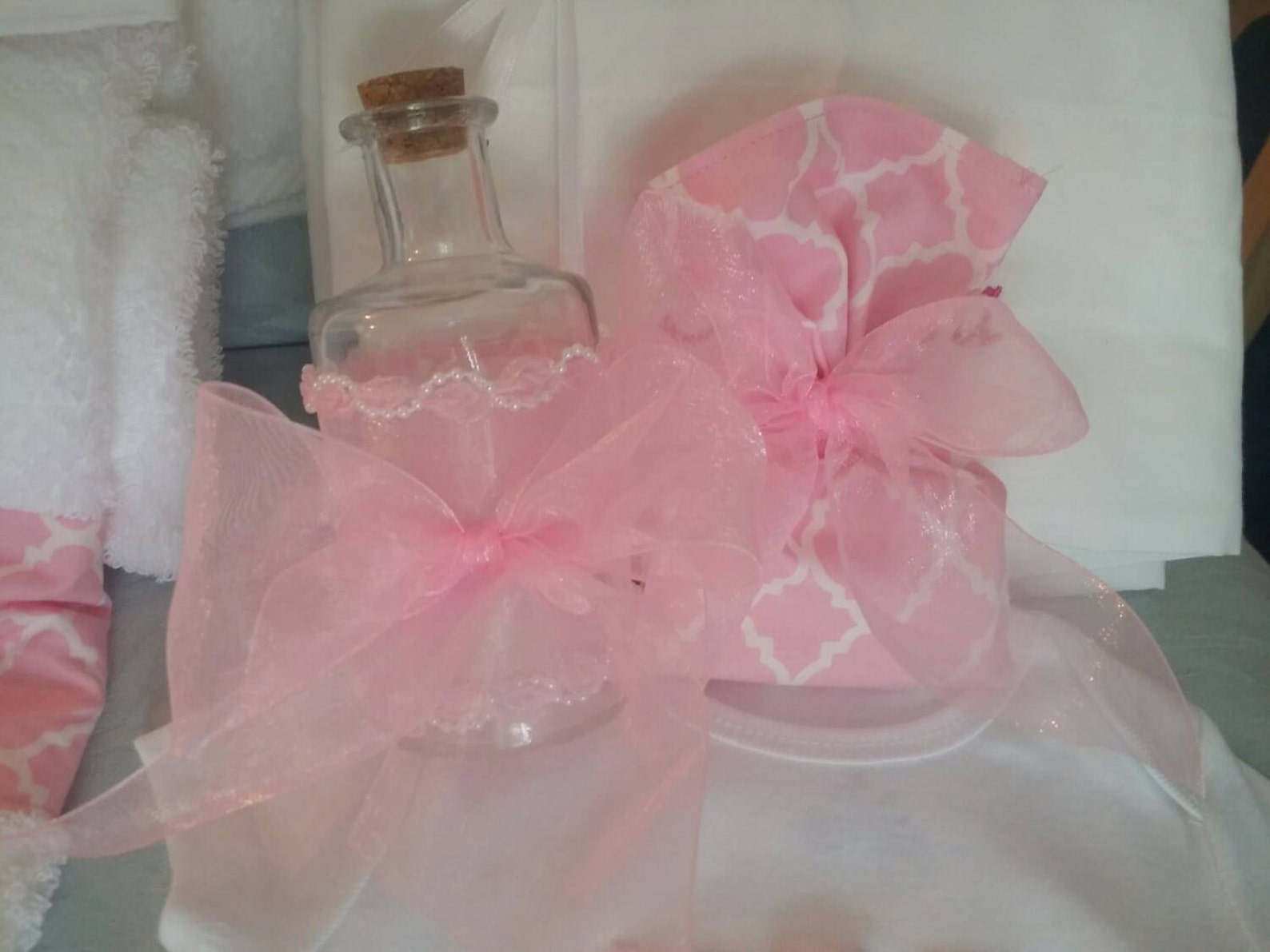 Orthodox Baptism Set Lathopana Personaized Towels Oil Bottle Etsy